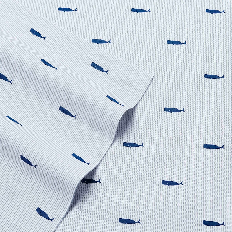 Nautica Cotton Percale Deep Pocket Bed Sheet Sets