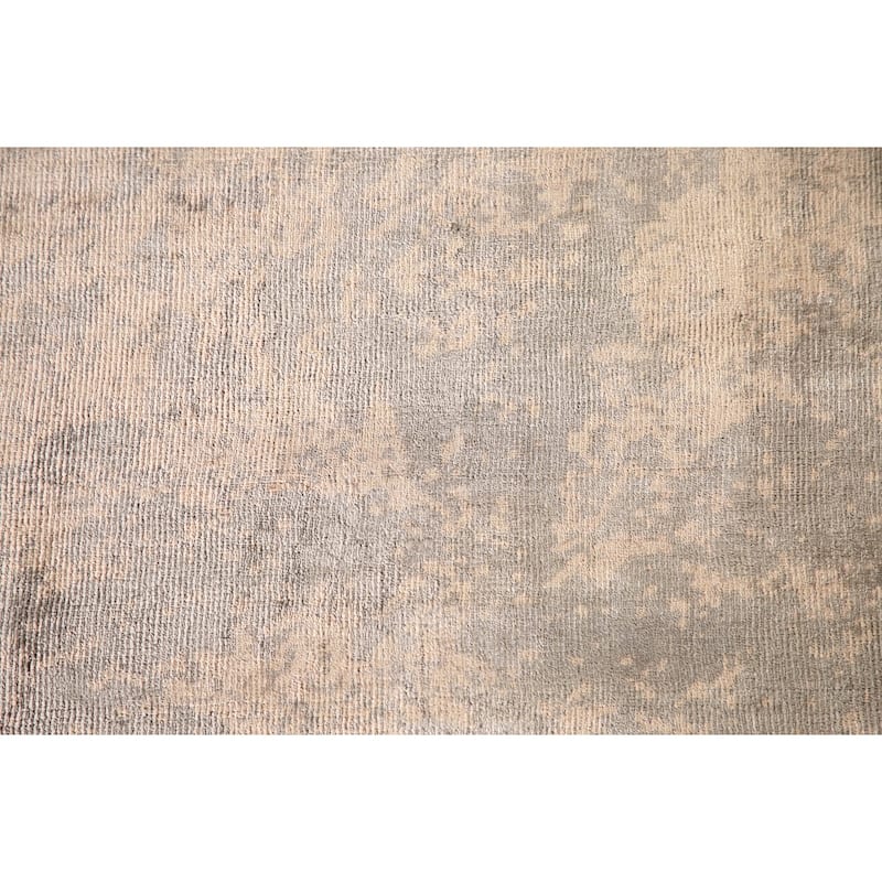 Abstract / Modern Area Rug Hand-Knotted Wool Carpet - 6'6" x 9'5"