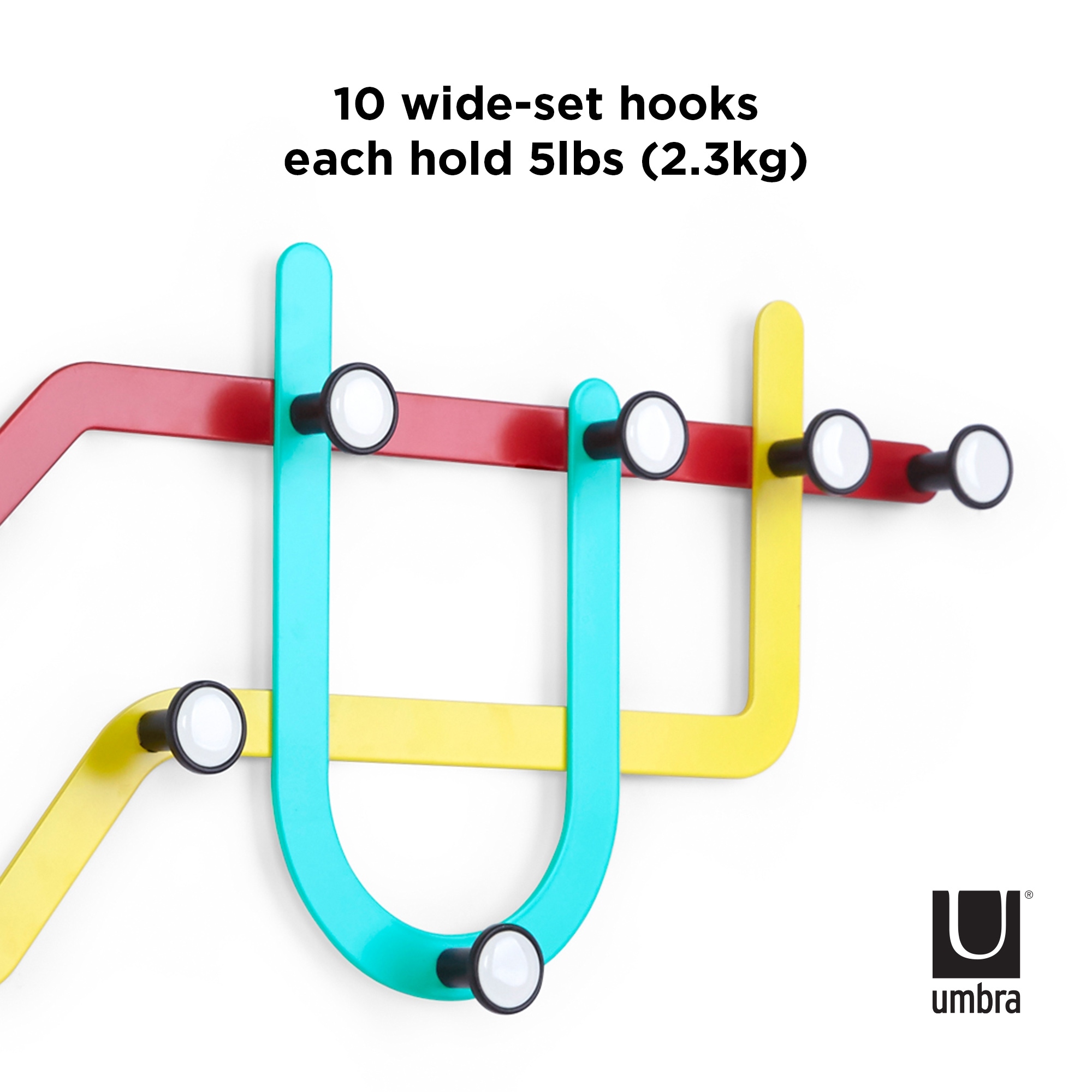 Umbra Subway Wall Hook Subway Wall Hook Subway Wall Hook Deskmates