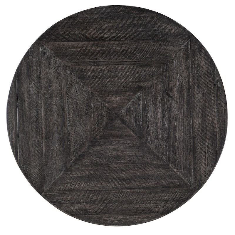 Hooker Furniture St Armand 22" Round Modern Industrial Side End Table