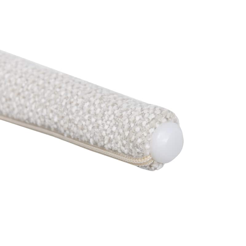 Modern 18" W Upholstered Dining Chair Fully Assembly Design Iron Legs