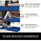 preview thumbnail 45 of 107, A1 Home Collections Polypropylene Rubber Door Mat All Weather Inside Outside Door Mat