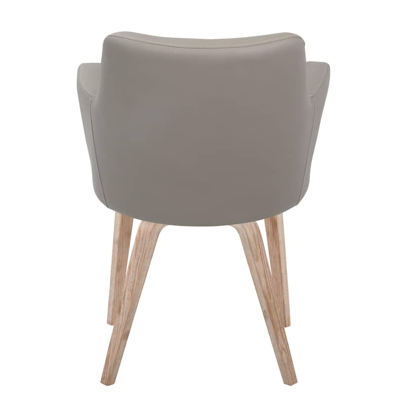 Carson Carrington Duved Dining Chair with Bent Wood Legs (Set of 2)