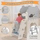 preview thumbnail 3 of 16, Toddler Slide, 7 in 1 Kids Indoor Slide for Toddler 1-3, Indoor Outdoor Baby Toddler Slide Playset Playground