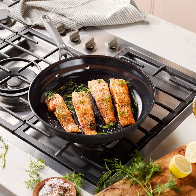 ZWILLING Motion Ceramic Hard Anodized Nonstick Fry Pan