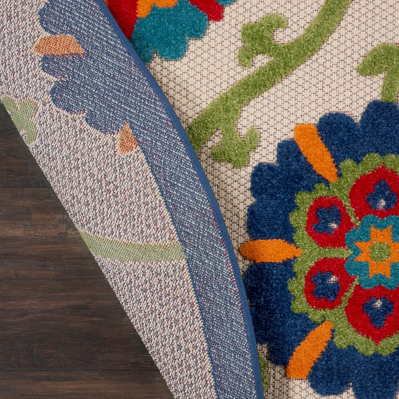 Lanikai Floral Indoor/ Outdoor Area Rug by Havenside Home