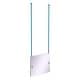 preview thumbnail 10 of 26, Allied Brass Frameless Rectangular Landscape Ceiling Hung Mirror with Beveled Edge Glokzin Teal