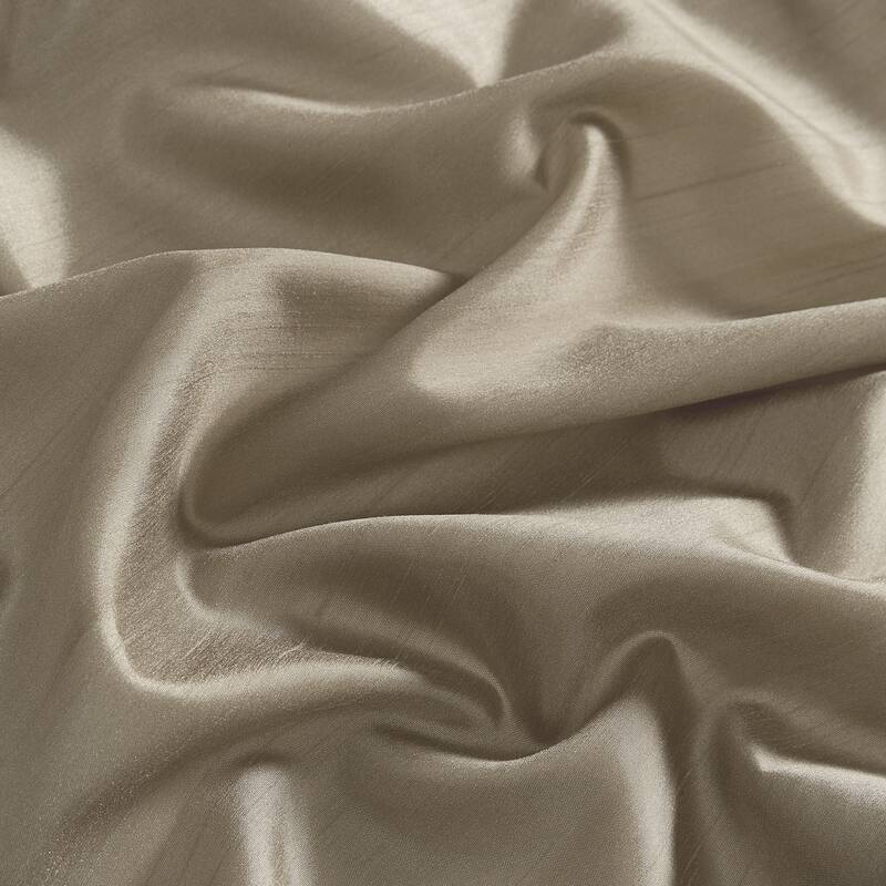 Gracewood Hollow Foster Faux Silk Scalloped Window Valance - 50"x21"