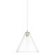 Option Polished Nickel / Clear