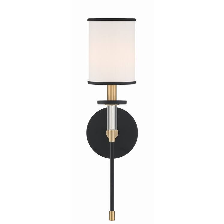 Crystorama Lighting Group Hatfield Single Light 19" Tall Wall Sconce