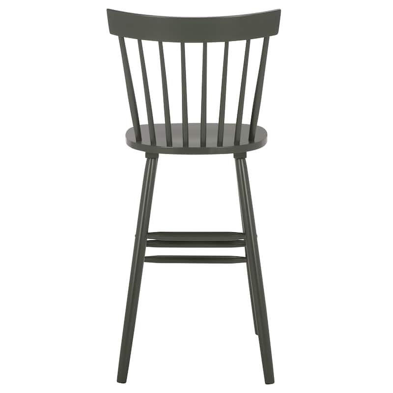 SAFAVIEH Belva 30-inch Spindle Farmhouse Bar Stool (Set of 2) - 20" W x 21" D x 44" H - 20"W x 21"D x 44"H