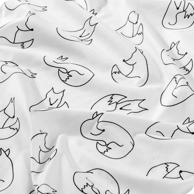 Bare Home Double Brushed Deep Pocket Printed Sheet Set