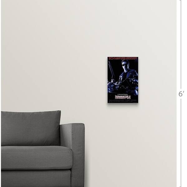 Shop Terminator 2 Judgment Day 1991 Canvas Wall Art Overstock 24135054