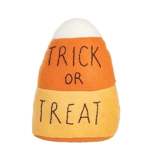 Trick or Treat Candy Corn Halloween Plush - Bed Bath & Beyond - 36486726