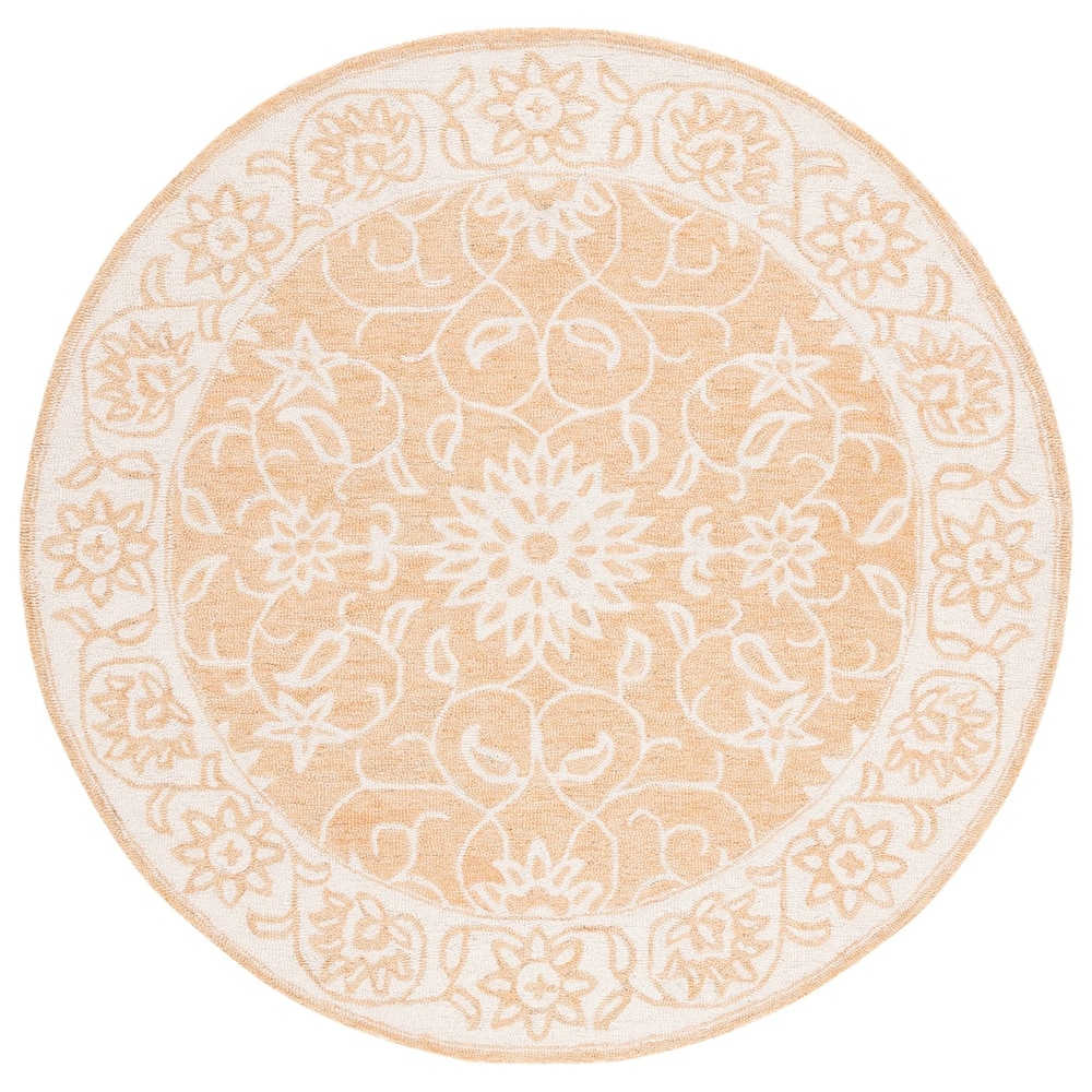 SAFAVIEH Handmade Jardin Trinchen Floral Wool Rug