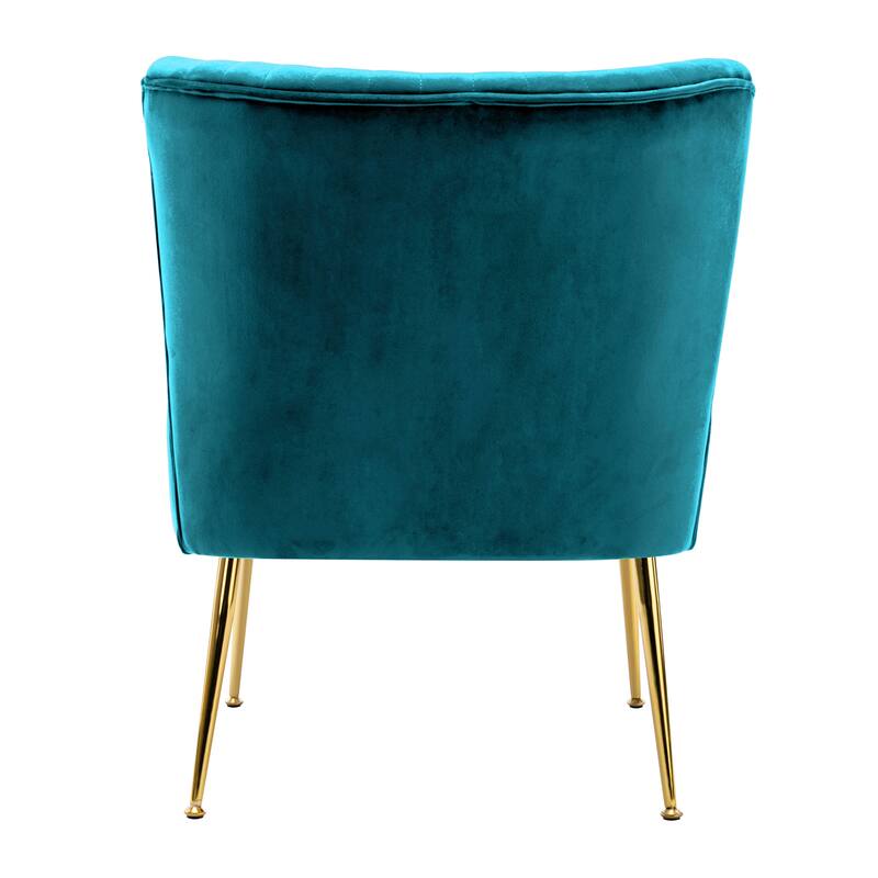 Heaven Contemporary Velvet Upholstered Accent Chair