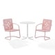preview thumbnail 2 of 11, Crosley Azalea 3-Piece Retro Outdoor Bistro Set