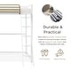 preview thumbnail 4 of 3, Furniture of America Haven Metal Loft Bed with Gold Rail