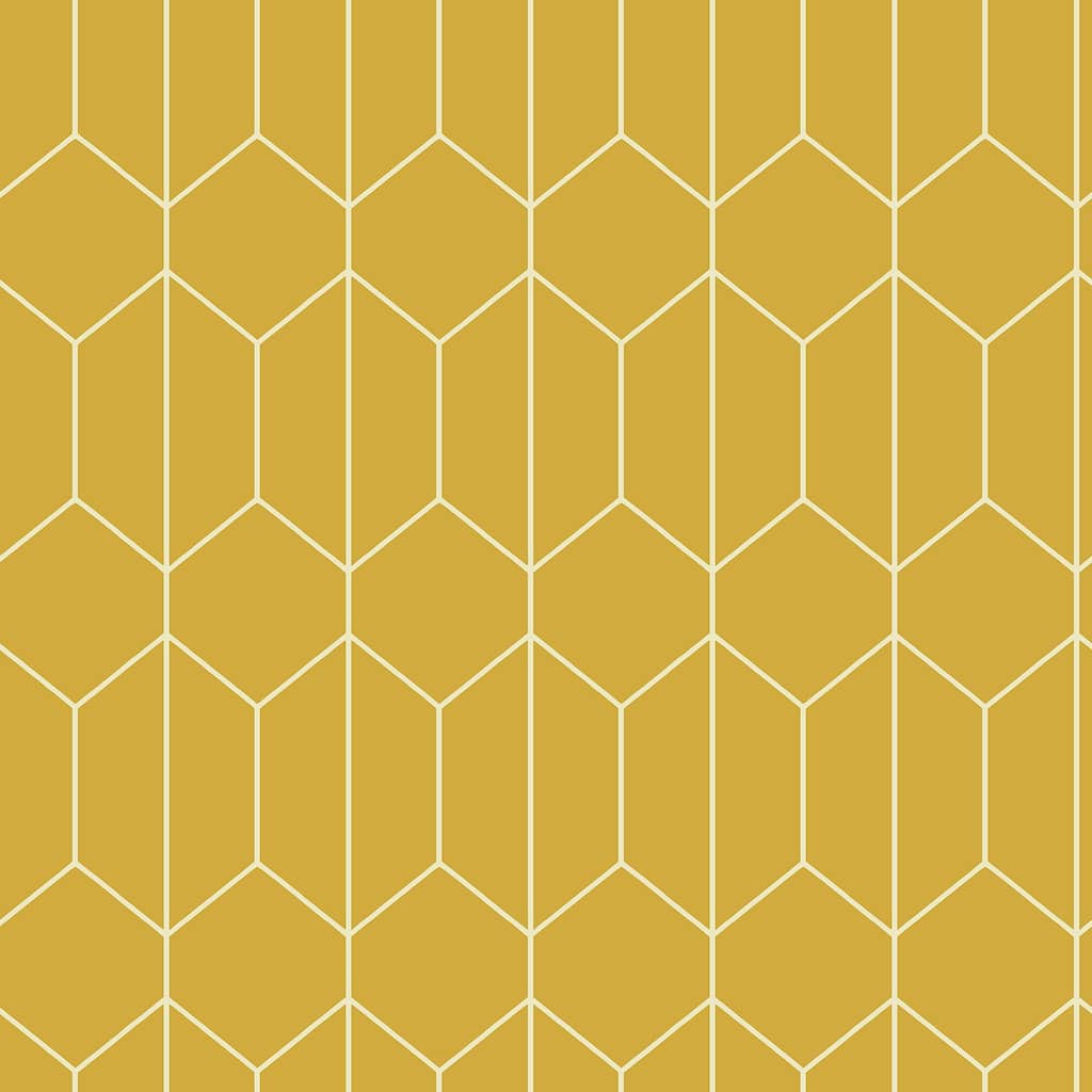 Arthouse Orson Yellow Trellis Wallpaper