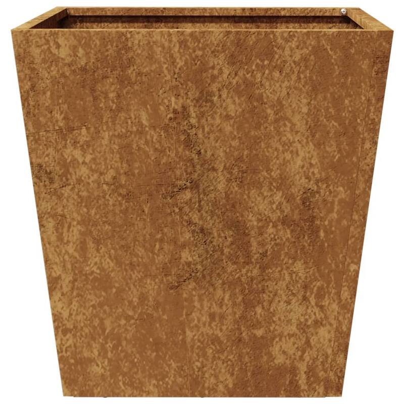 vidaXL Garden Planters Outdoor Flower Pot Patio Raised Bed Planter Box Steel