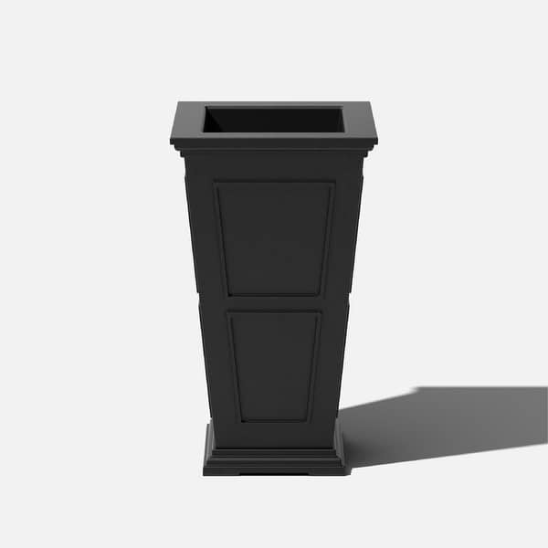 slide 2 of 36, Veradek Brixton Tall 28-inch Planter Single - Black