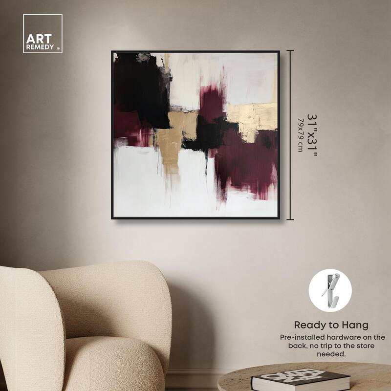 Golden Dusk III Canvas by Art Remedy