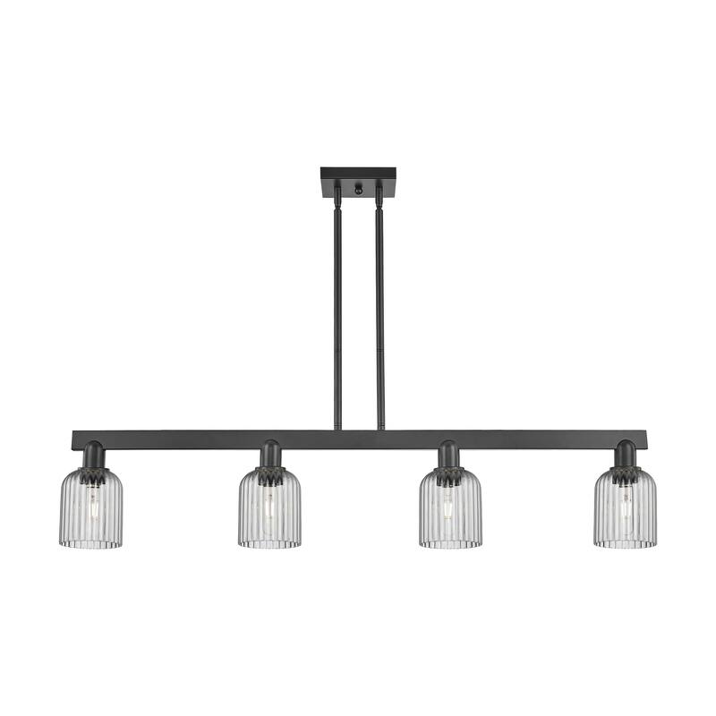 Innovations Lighting Downtown Urban - Bridal Veil - 4 Light 48" Stem Hung Island Light