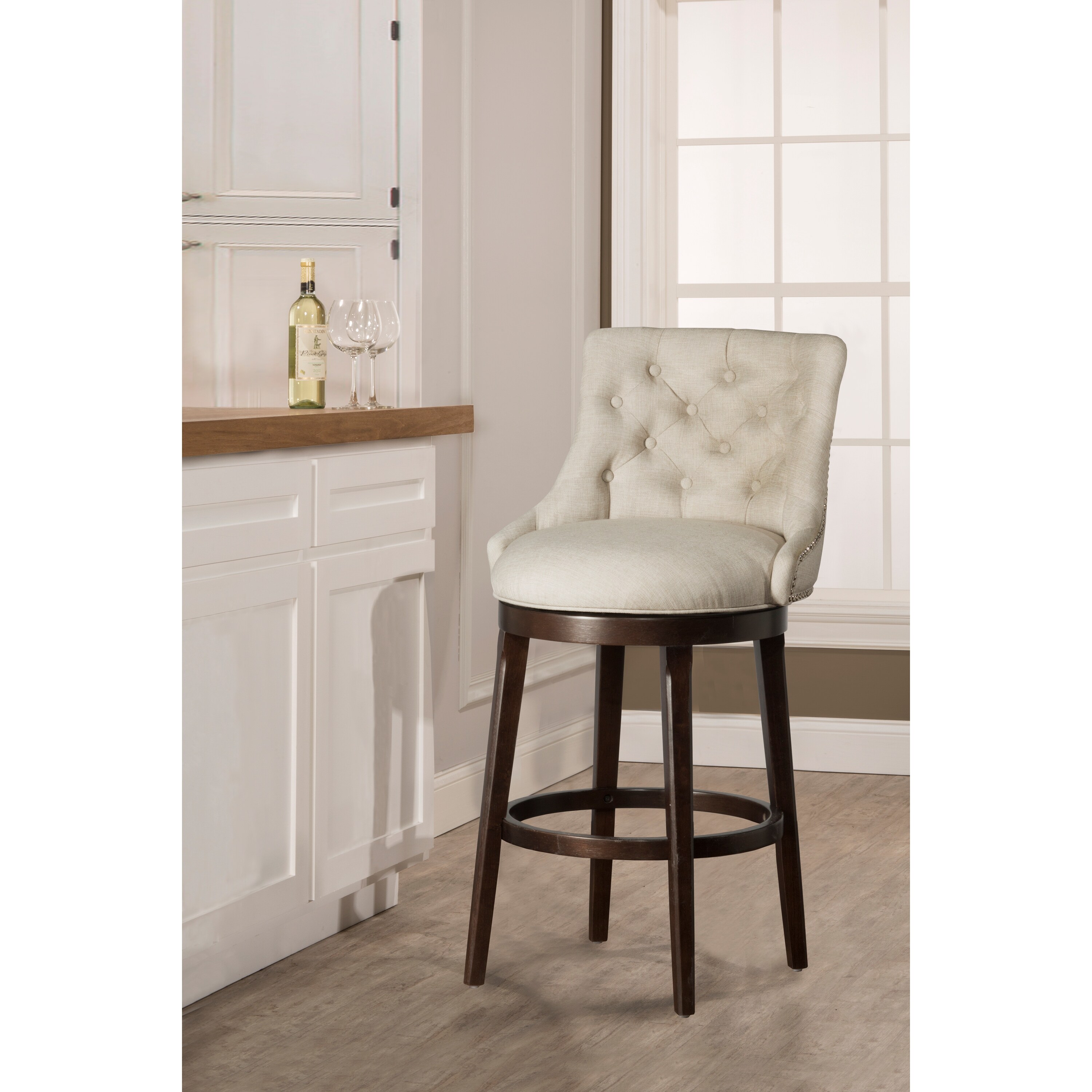 Hillsdale Furniture Halbrooke Swivel Counter Stool
