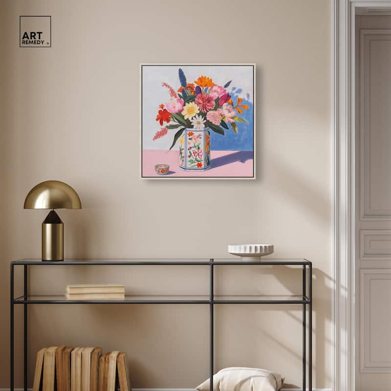 Spring's Riot Canvas by Art Remedy
