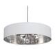 Option Satin Nickel / White / Silver