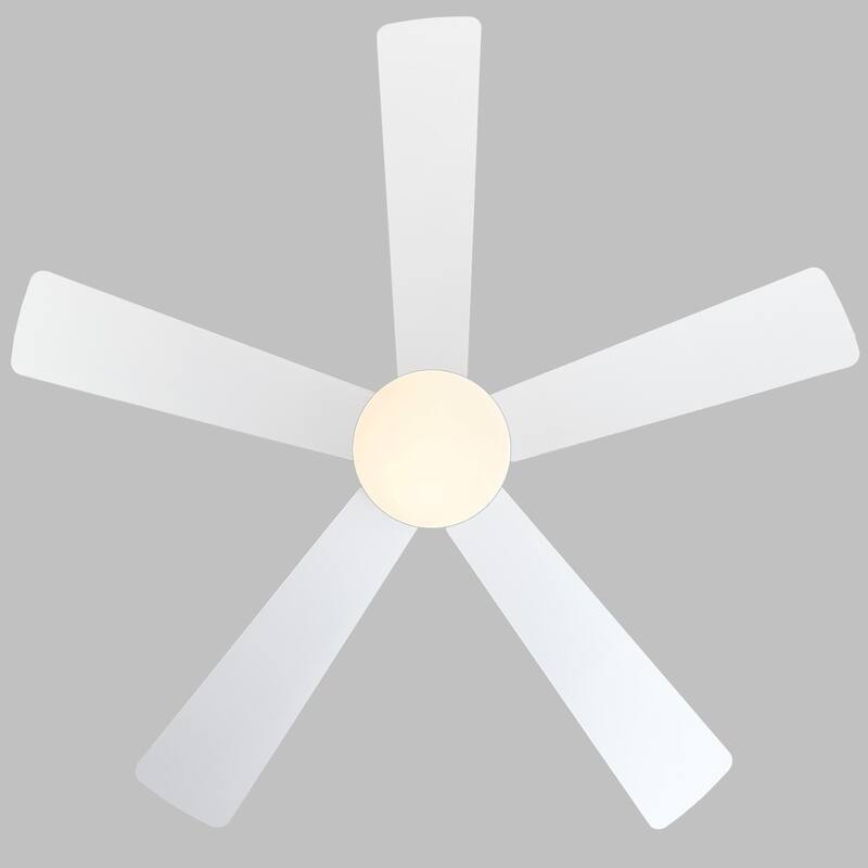 46" Low Profile Ceiling Fan with Light and Remote 3 Color Temperature Dimmiable LED,Powerful Air - 46 Inches