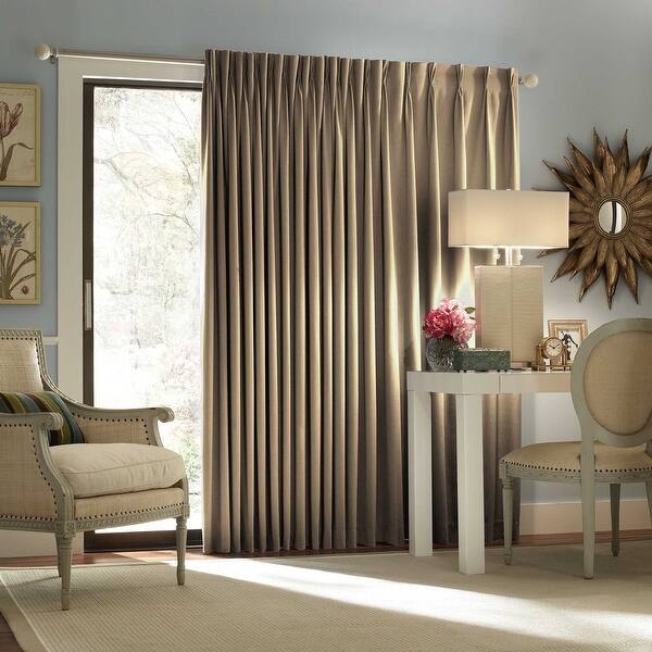 Eclipse Thermal Blackout Patio Door Curtain Panel - 100 x 84 - Bed Bath & Beyond - 11002716