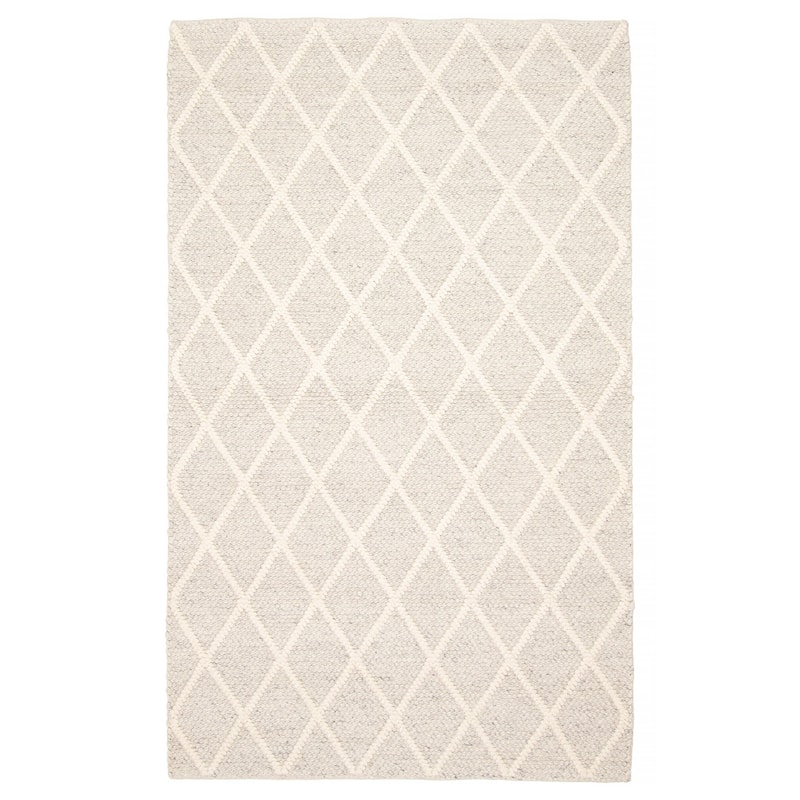 ECARPETGALLERY Braid weave Sienna Cream Wool Rug - 4'11 x 7'11 - Cream - 4'11 x 7'11