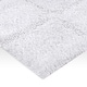 preview thumbnail 9 of 11, Superior Cotton Checkered 2-piece Non-skid Bath Rug Set