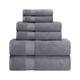 Miranda Haus Soft and Absorbent Zero Twist Cotton 6-piece Towel Set