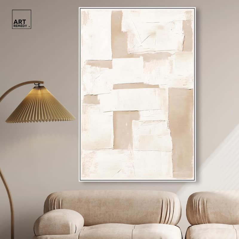 Plastered Planes III Canvas by Art Remedy