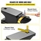 preview thumbnail 4 of 6, VEVOR 55 lb Anvil Blacksmith 25 kg Cast-Iron Heat Treated Long Horn Hardy Hole