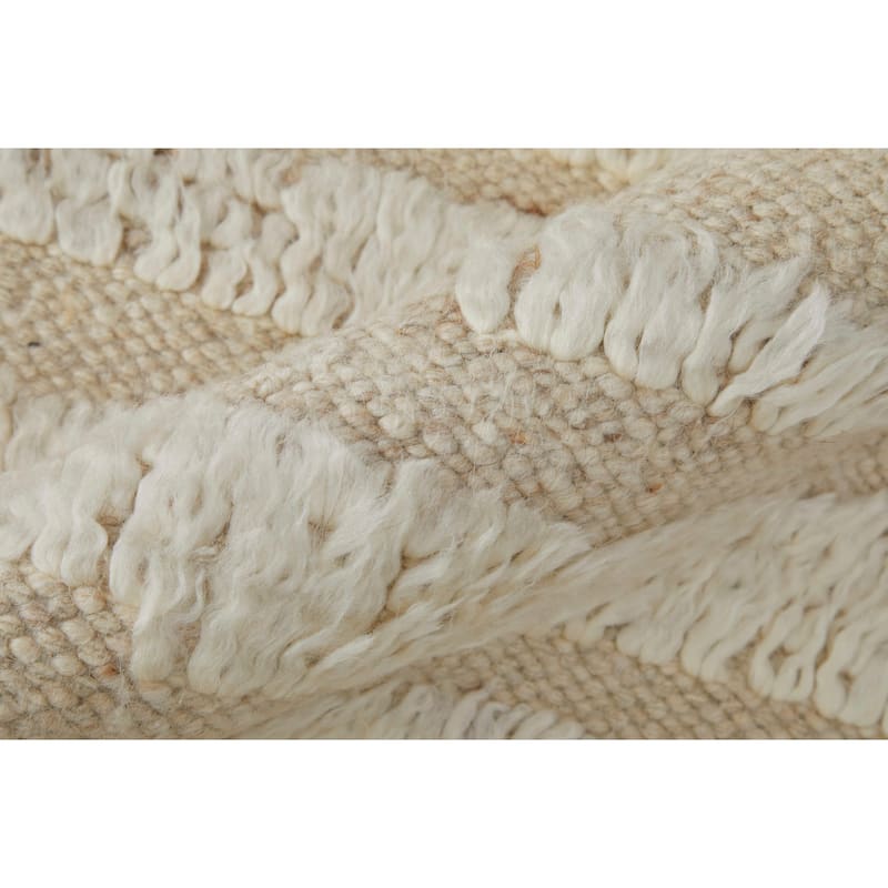 Grand Bazaar Saena Hand Woven Stripes Transitional Area Rug