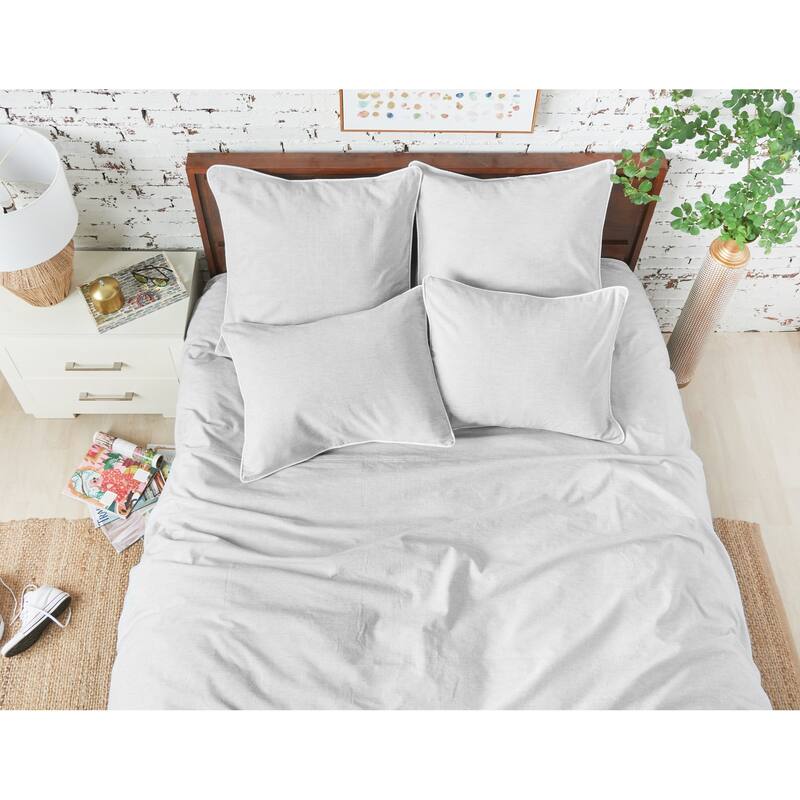 Tate Boulder Queen Duvet Cover