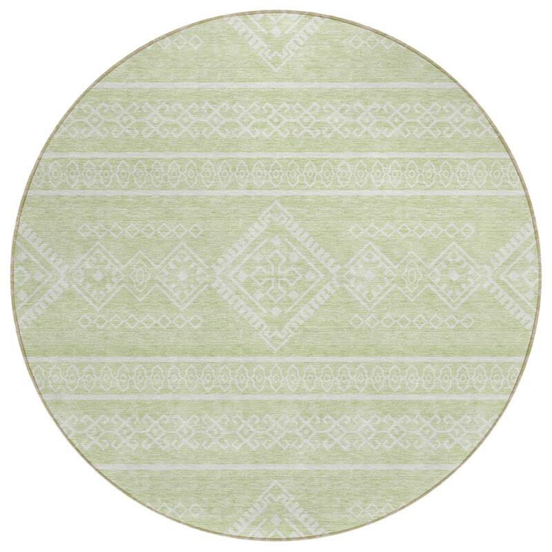 HomeRoots Southwestern Transitional Rectangle Outdoor Rug