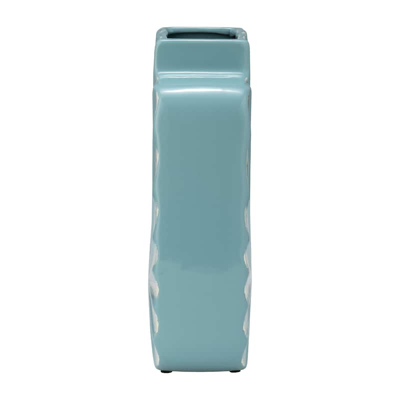 Sagebrook Home Coastal Artisan Vase Abstract