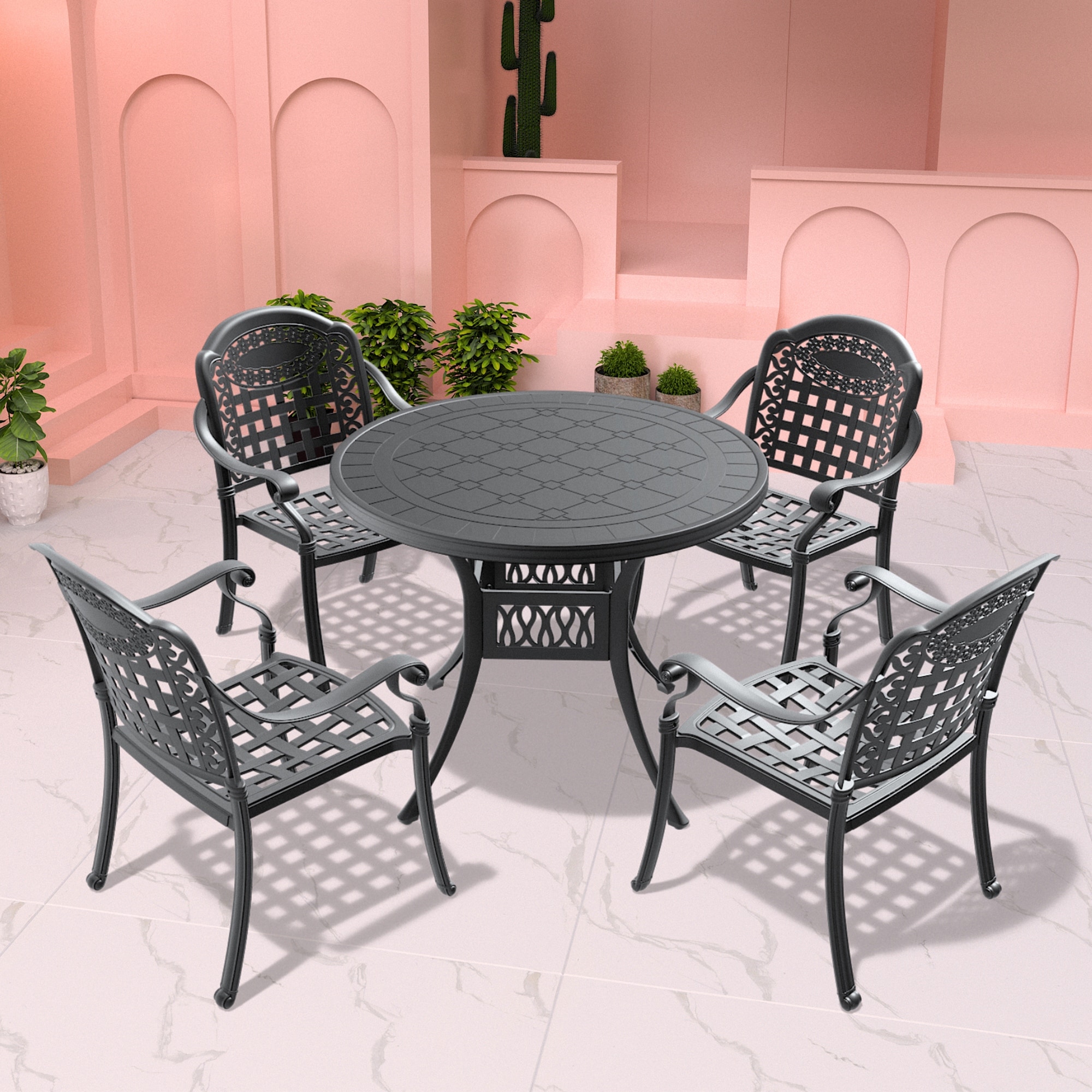 Modern outdoor table set 2025