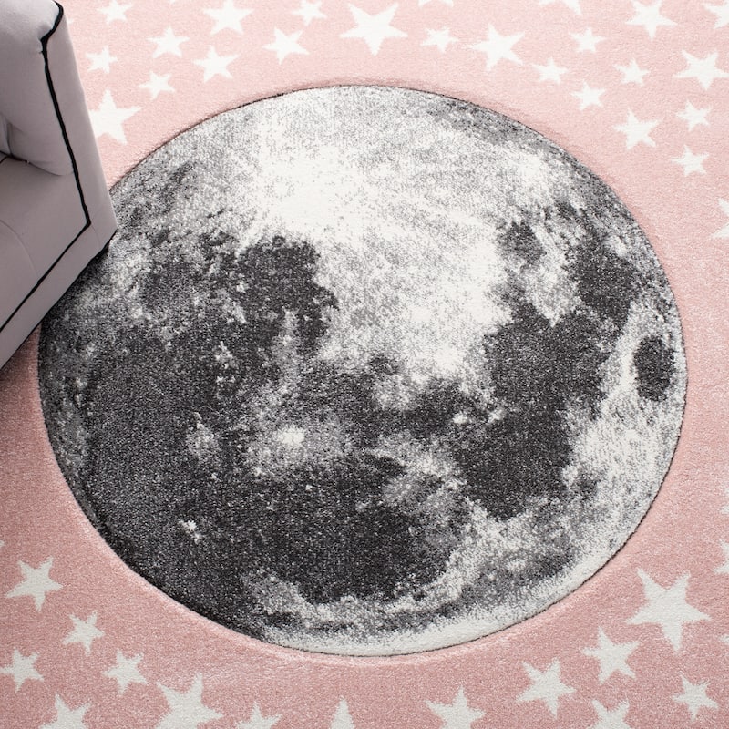 SAFAVIEH Carousel Kids Aine Moon Rug