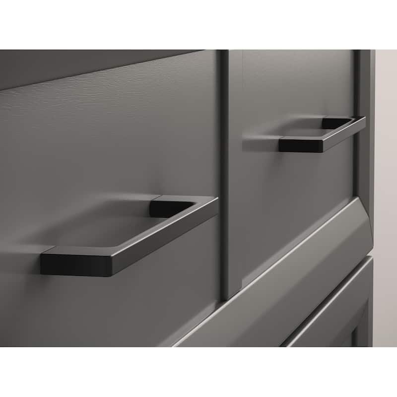 Solid Wood Murphy Bed Chest Twin Size with Mattress & Charger - Space Saving Furniture