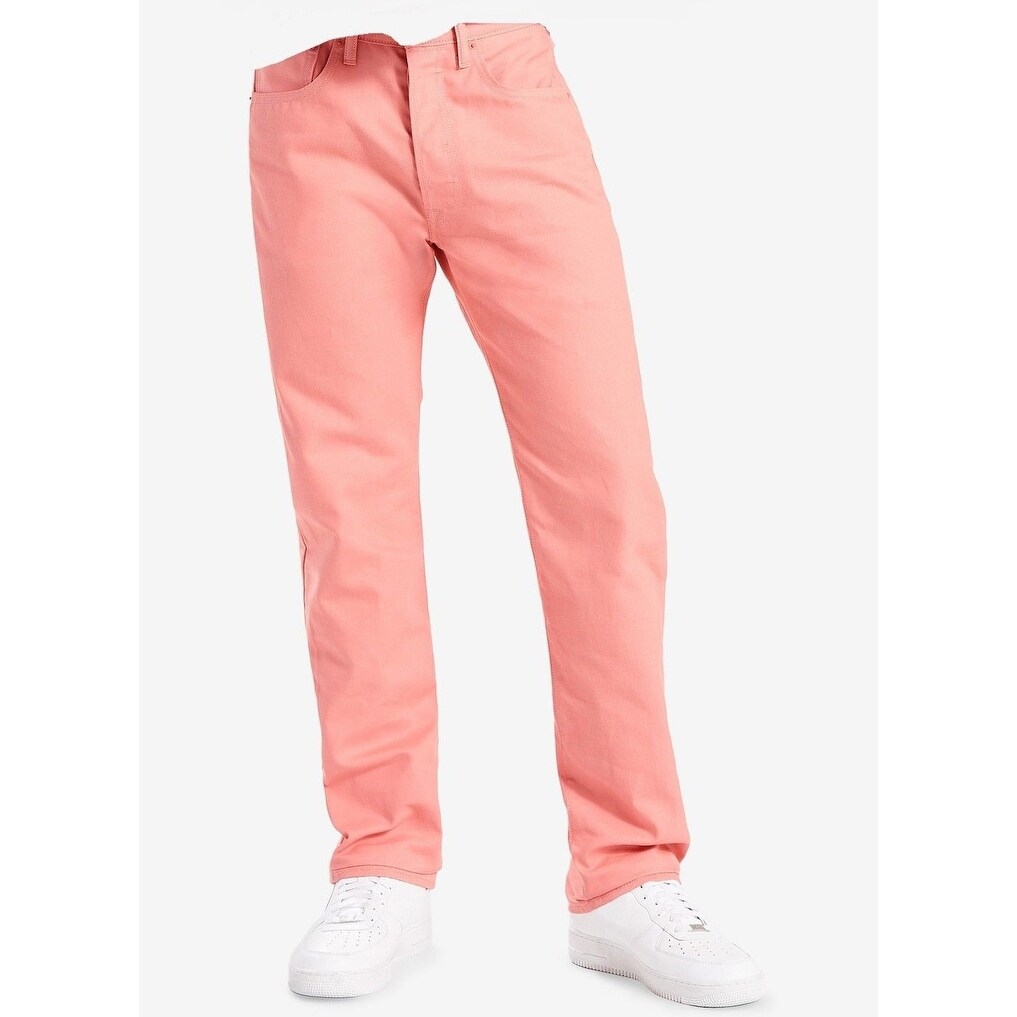 pink levis jeans 501