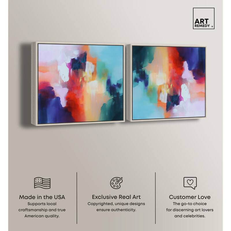 Harmony of Summer Canvas by Art Remedy