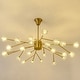 preview thumbnail 8 of 36, Gold Sputnik Chandeliers Modern Crystal Sputnik Chandelier Modern Crystal Pendant Light Chandelier Branches Chandeliers