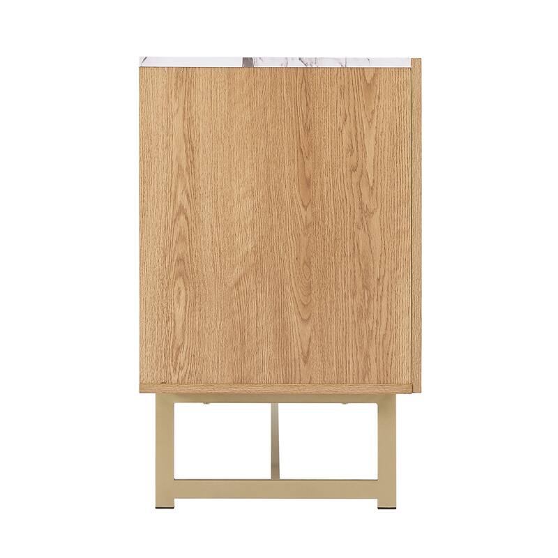 Roomfitters Media Console Cabinet/TV Stand/Side board up to 60" - 58 inches