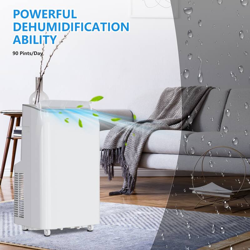 14,000Btu Portable Air Conditioner, Cools up to 750 Sq.ft