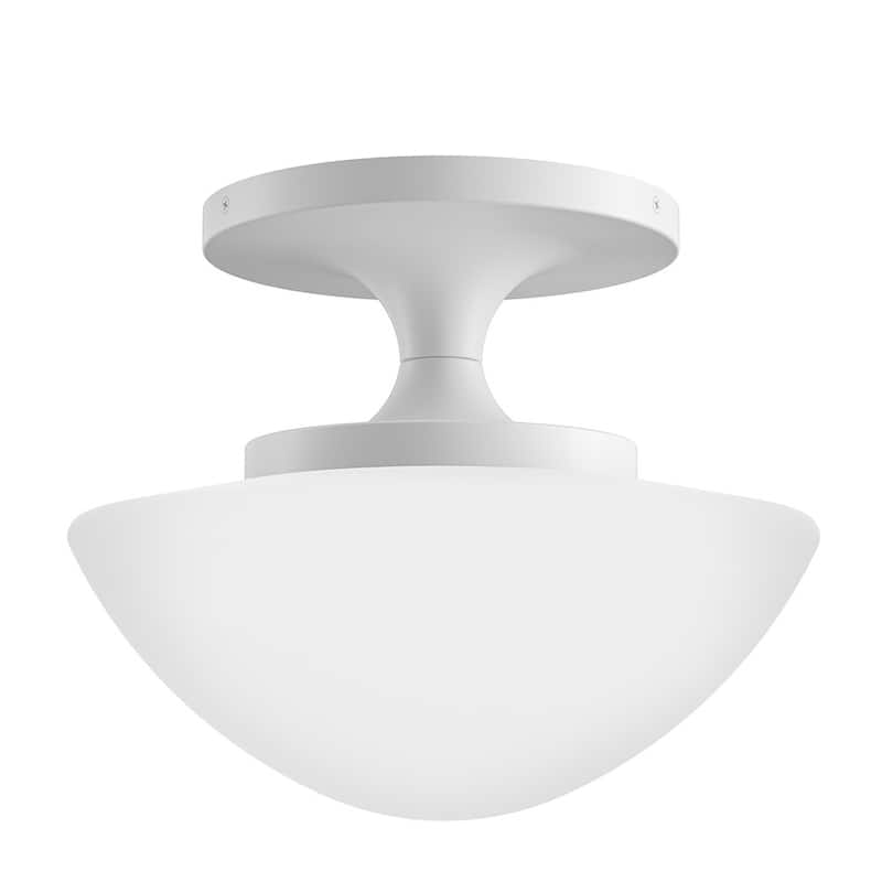 Hinkley Lighting 47813 Knox 12" Wide Semi-Flush Bowl Ceiling Fixture